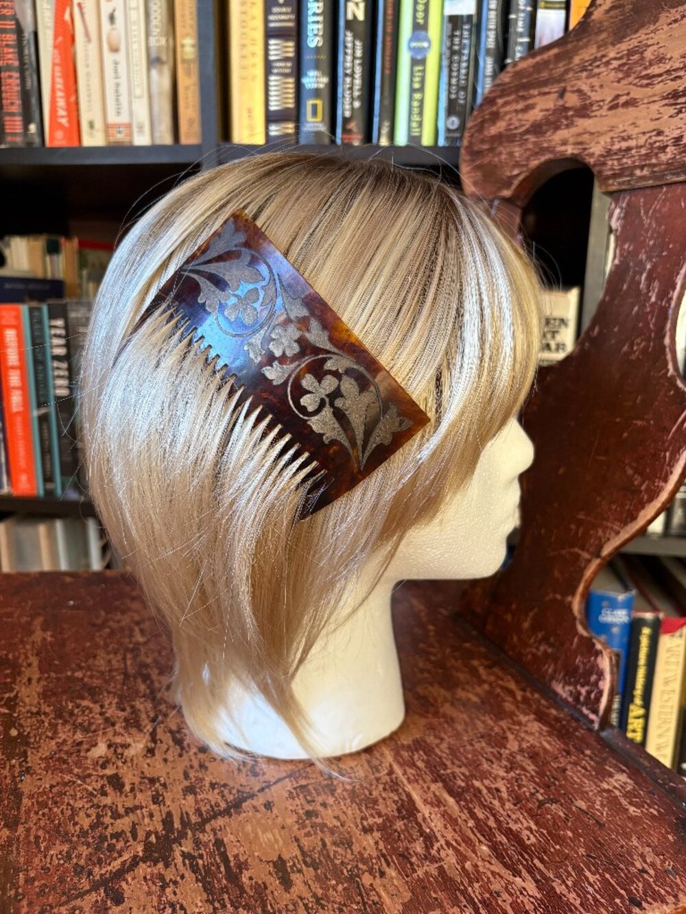 vintage hair comb